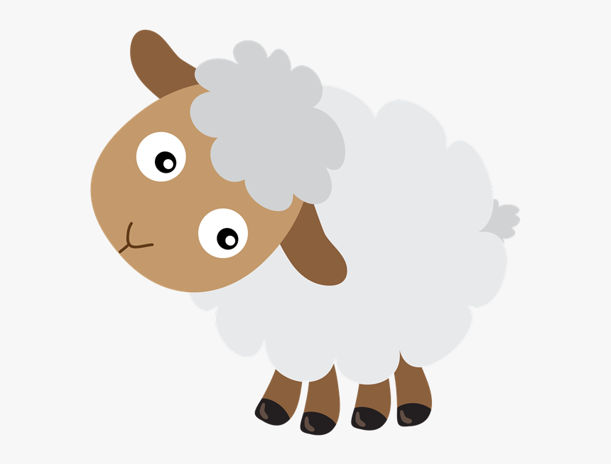Baby Sheep Png - Cute Cartoon Sheep Png, Transparent Png, Free Download