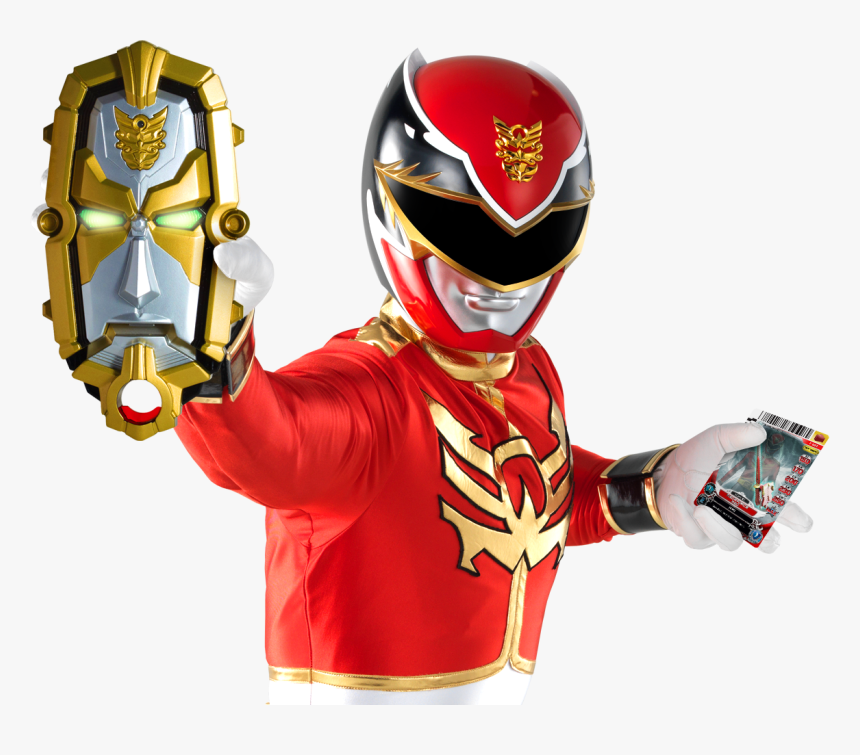 Transparent Power Ranger Clipart - Power Ranger Red Megaforce, HD Png Download, Free Download