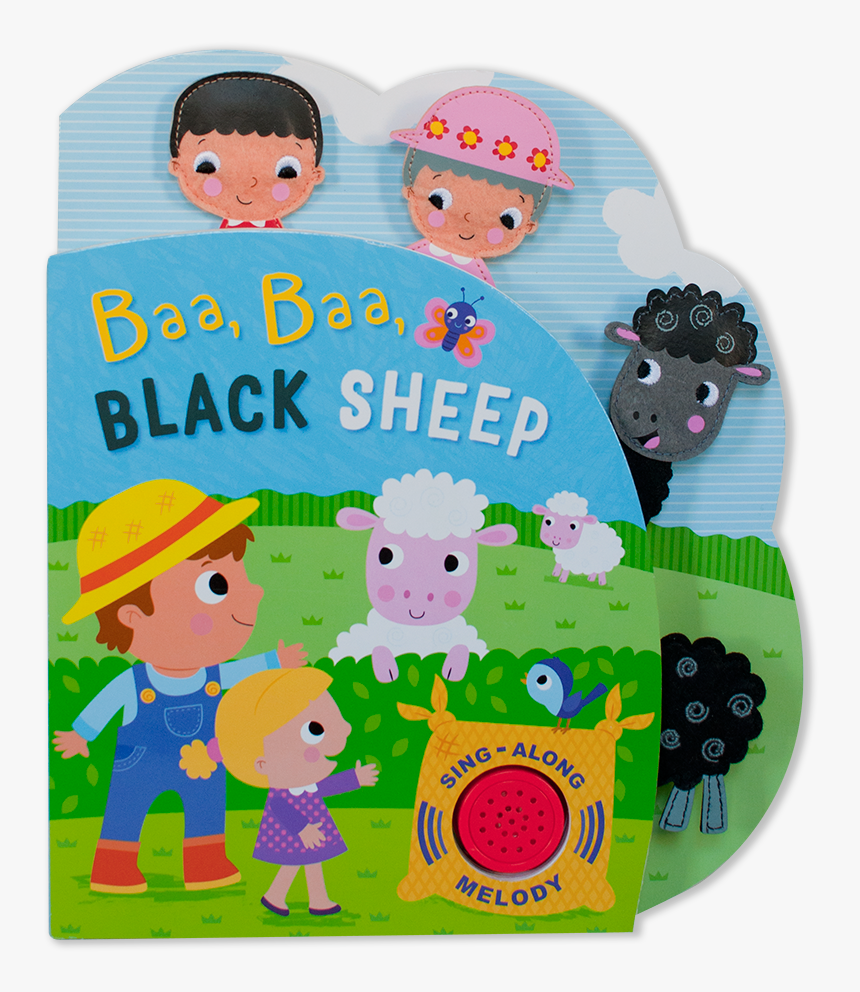 Baa Baa Black Sheep Toys - Cartoon, HD Png Download, Free Download