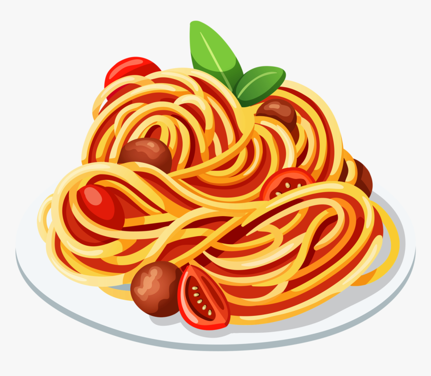 Pasta Cuisine With Meatballs - Pasta Clipart, HD Png Download, Free Download