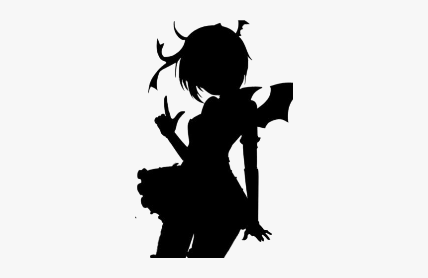 Vampire Girl Png Transparent Images - Silhouette, Png Download, Free Download