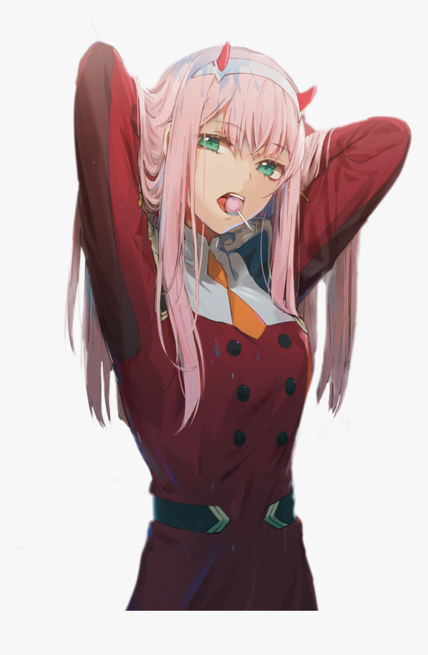 Wallpaper - Anime Girl With Pink Hair And Horns, HD Png Download, Free Download