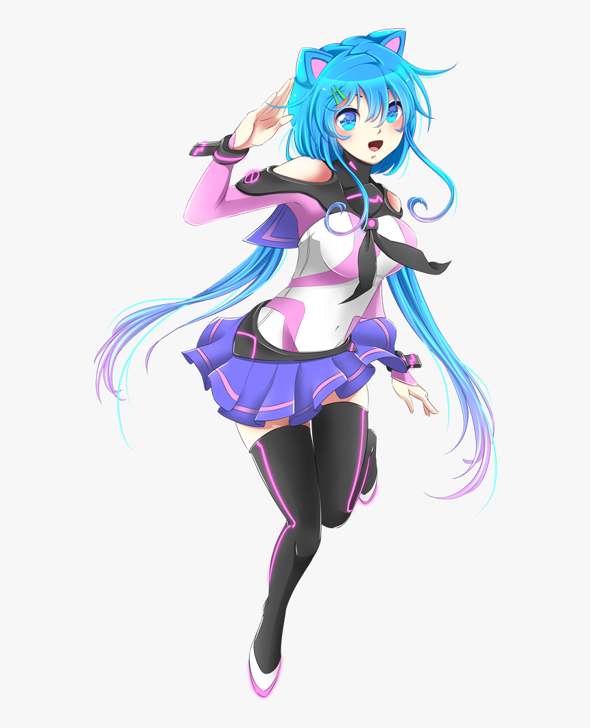 Anime Girl Peace Sign Pose, HD Png Download, Free Download