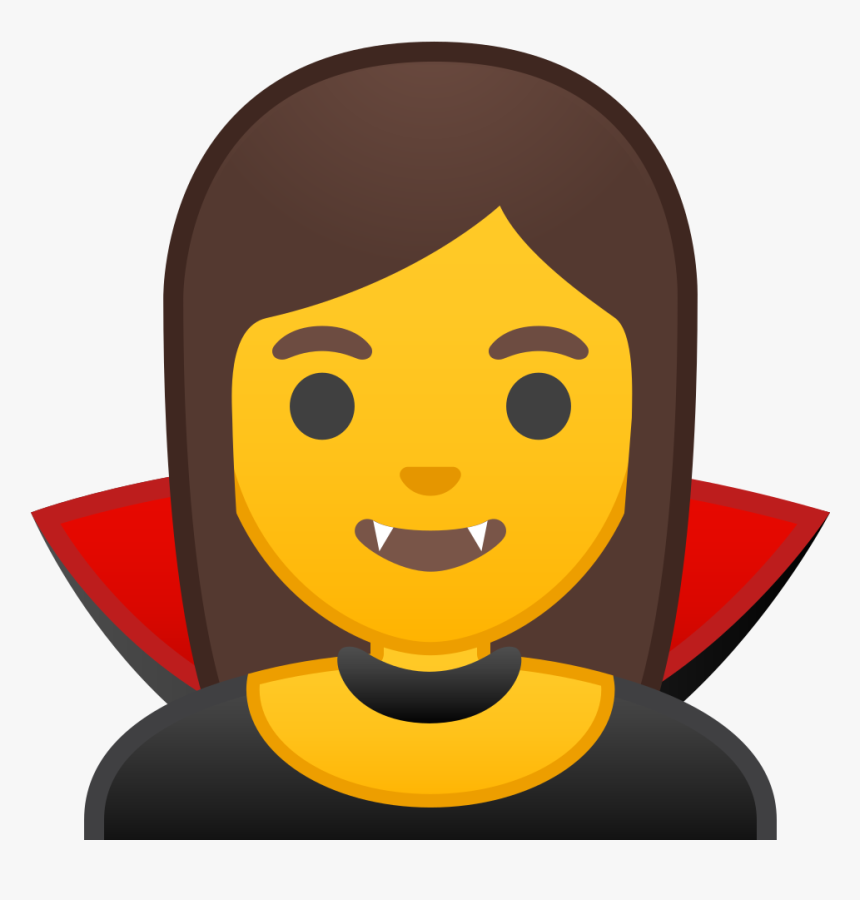 Woman Vampire Icon - Vampira Emoji, HD Png Download, Free Download