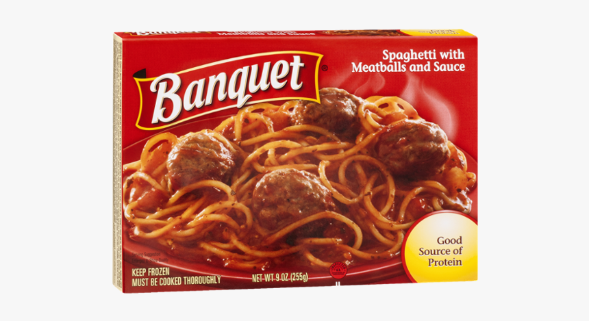 Banquet Spaghetti And Meatballs, HD Png Download, Free Download