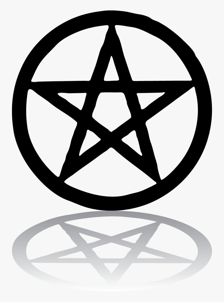 Pentacle Pentagram Wicca Modern Paganism Witchcraft - Pentagram Dragon, HD Png Download, Free Download