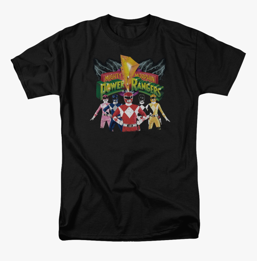 Power Rangers T-shirt - Power Rangers T Shirt, HD Png Download, Free Download