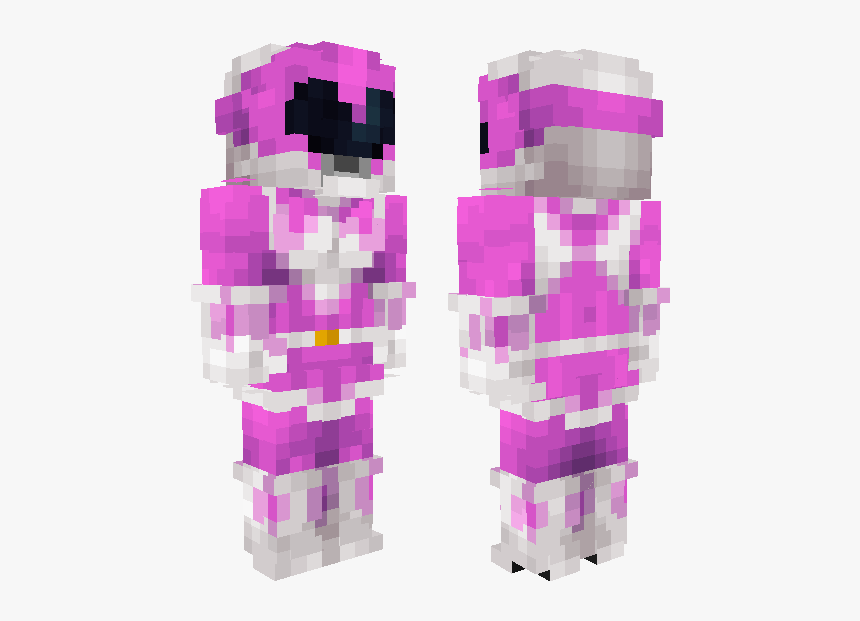 Mighty Morphin Power Rangers Skins For Minecraft Pe, HD Png Download, Free Download