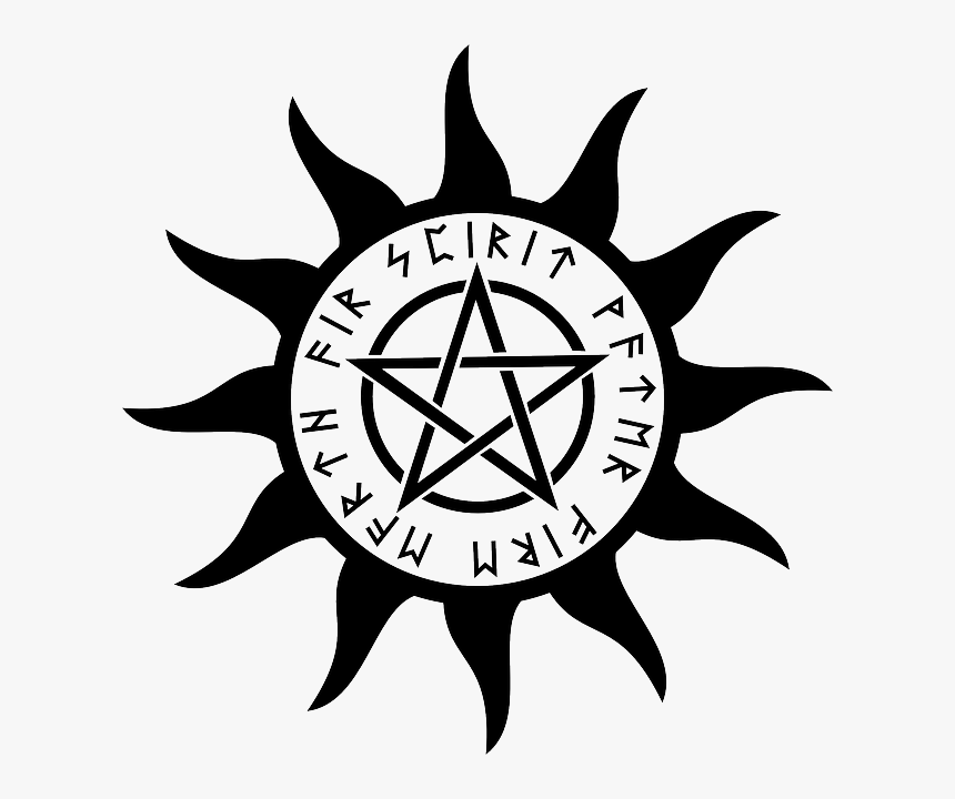 A Pentacle - Pentagram Vector, HD Png Download, Free Download