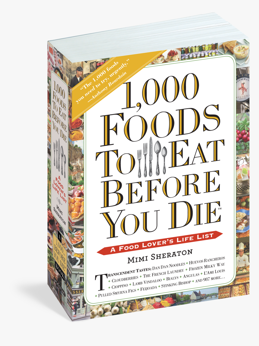 Cover - 1000 Foods To Eat Before You Die, HD Png Download, Free Download