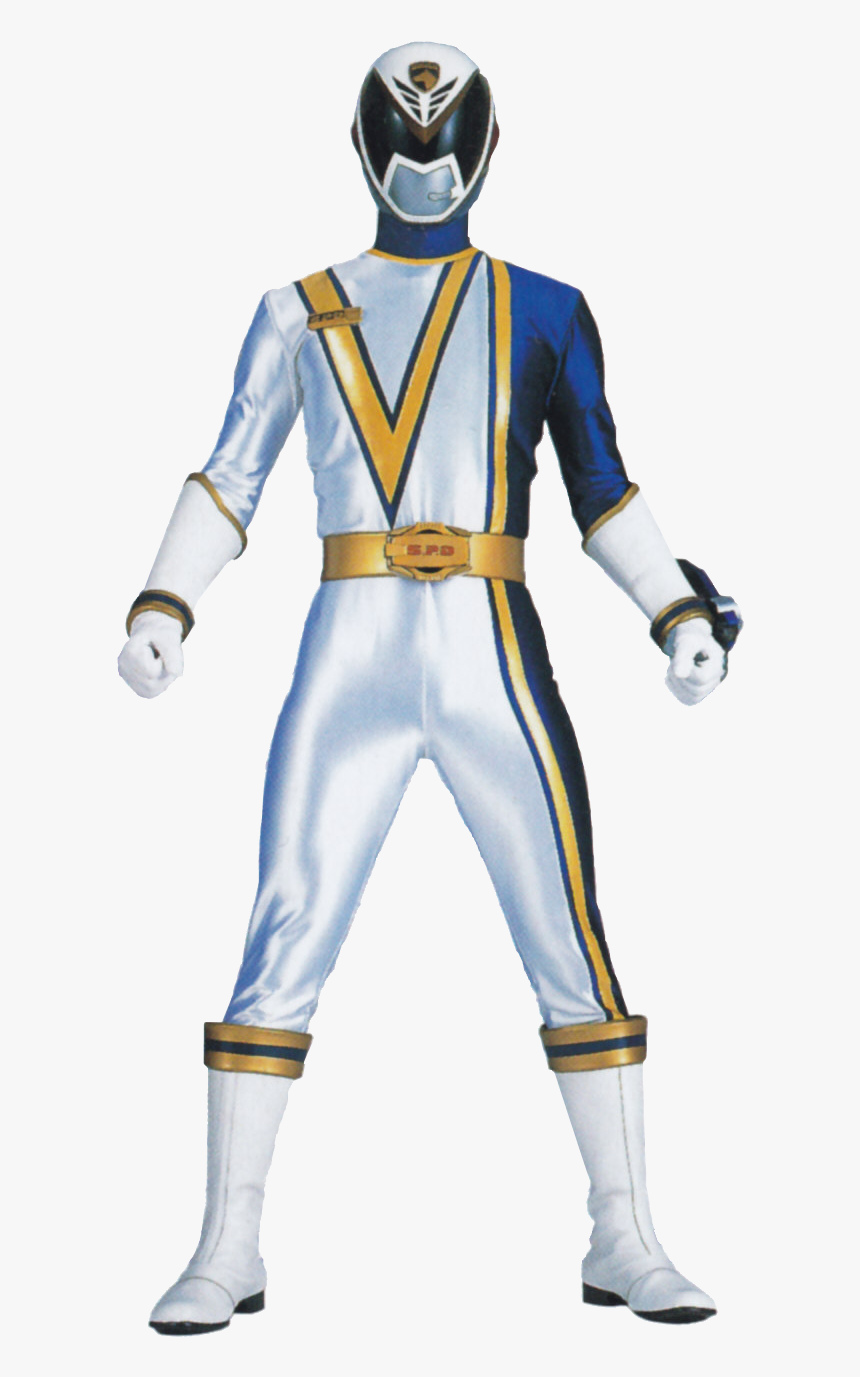 White Power Ranger Spd, HD Png Download, Free Download