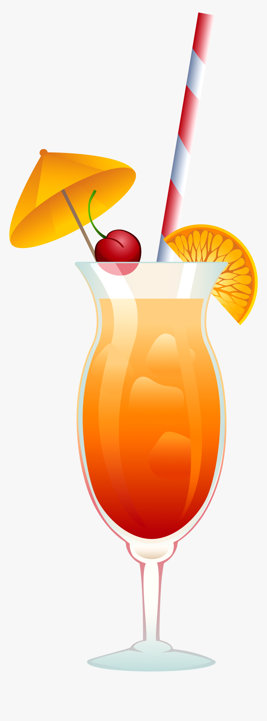 Cocktails Clipart Hurricane Cocktail, HD Png Download, Free Download