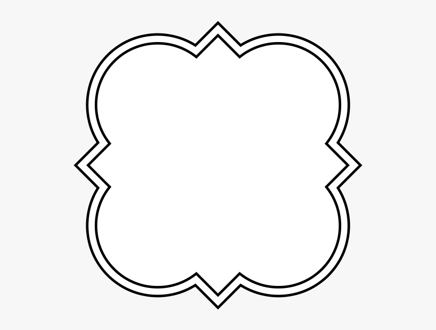 Quatrefoil Architectural Square - Quatrefoil Shape, HD Png Download, Free Download