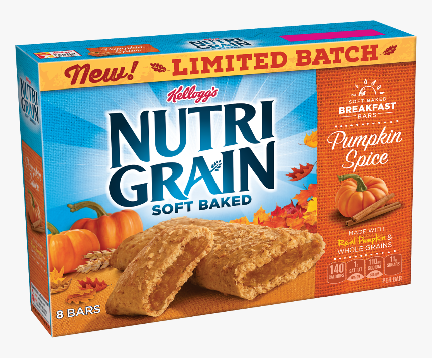Pumpkin Spice Nutri Grain Bars, HD Png Download, Free Download
