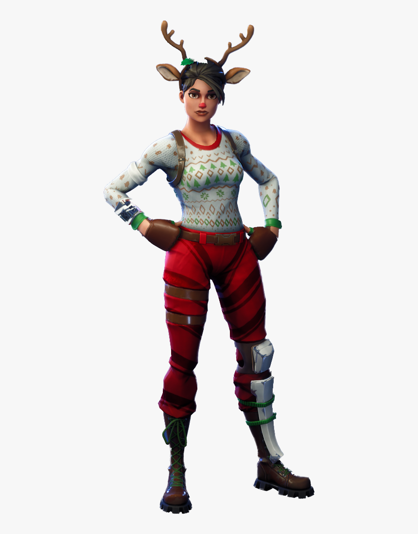 Red Nosed Raider Skin - Red Nosed Raider Png, Transparent Png, Free Download