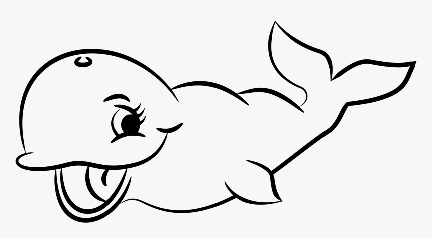 Transparent Whale Silhouette Png - Gambar Ikan Hitam Putih Png, Png Download, Free Download