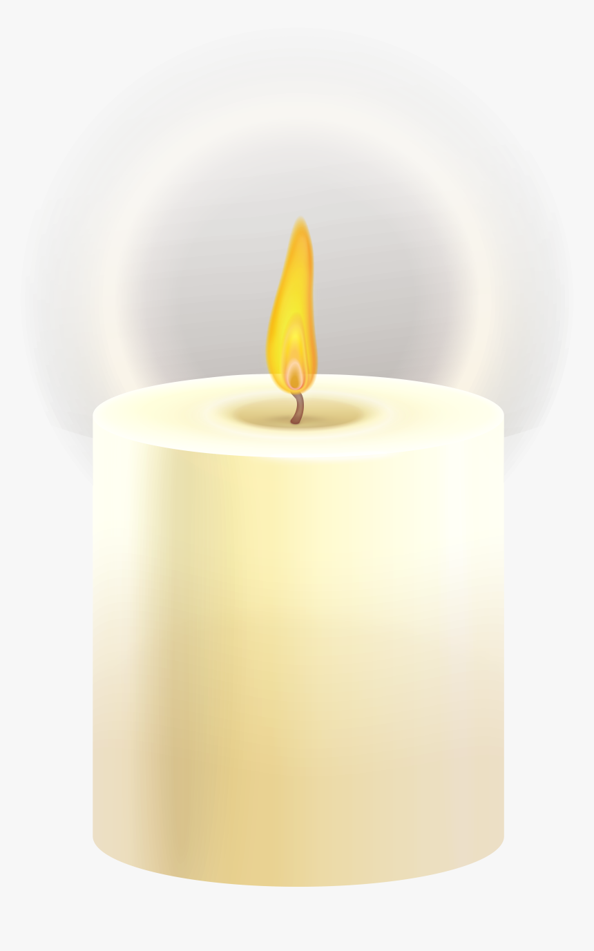 Burning Candle Png Clip Art - Burning Candle Png, Transparent Png, Free Download