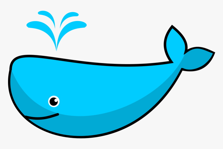 Whale Clip Art Cartoon - Cartoon Whale Transparent, HD Png Download, Free Download