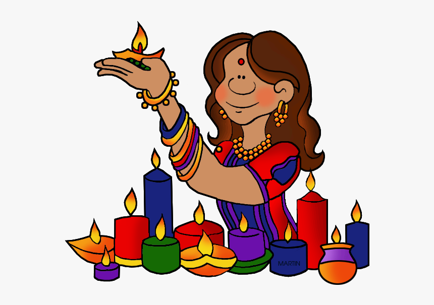 Colors Clipart Diwali - Diwali Clipart, HD Png Download, Free Download