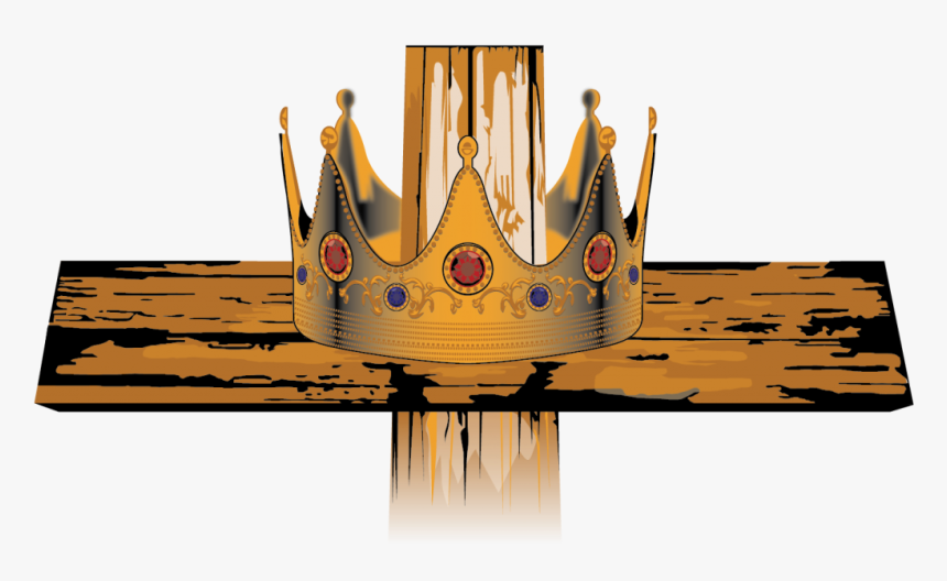 Portfolio Cross Crown Logo - Cross And Crown Clipart, HD Png Download, Free Download