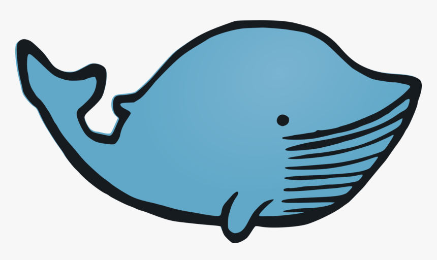 Cetacea Blue Fish Free - Clipart Fish And Whales, HD Png Download, Free Download