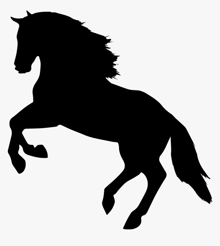 Silueta De Un Caballo, HD Png Download, Free Download