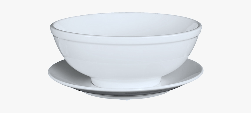 Ly"s Horeca Middle Rim Soup Bowl And Saucer By Minh - Soup Bowl And Saucer, HD Png Download, Free Download