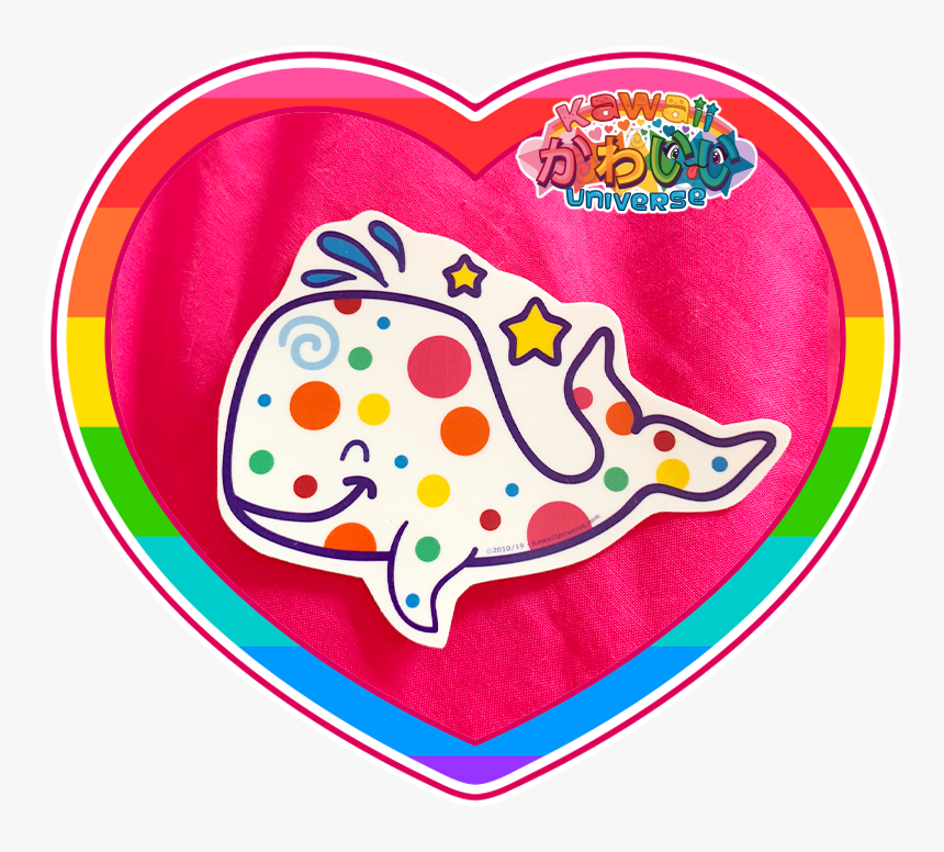 Kawaii Universe Cute Doodle Whale Sticker Pic 01, HD Png Download, Free Download