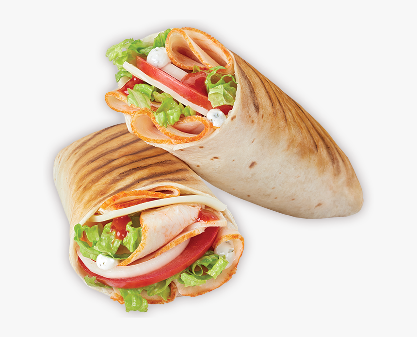 Buffalo Chicken - Blimpie Buffalo Chicken Wrap, HD Png Download, Free Download