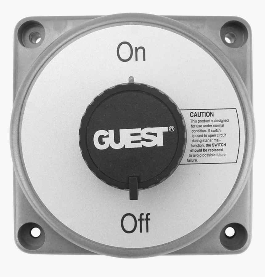 Guest Battery Switch, Heavy Duty On Off With Afd - Guest Heavy Duty Battery Switch, HD Png Download, Free Download