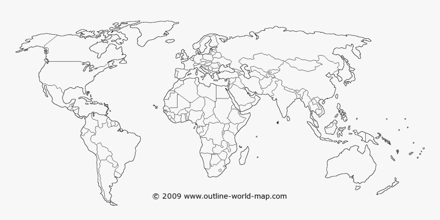 World Map Blank Printable Pdf, HD Png Download, Free Download