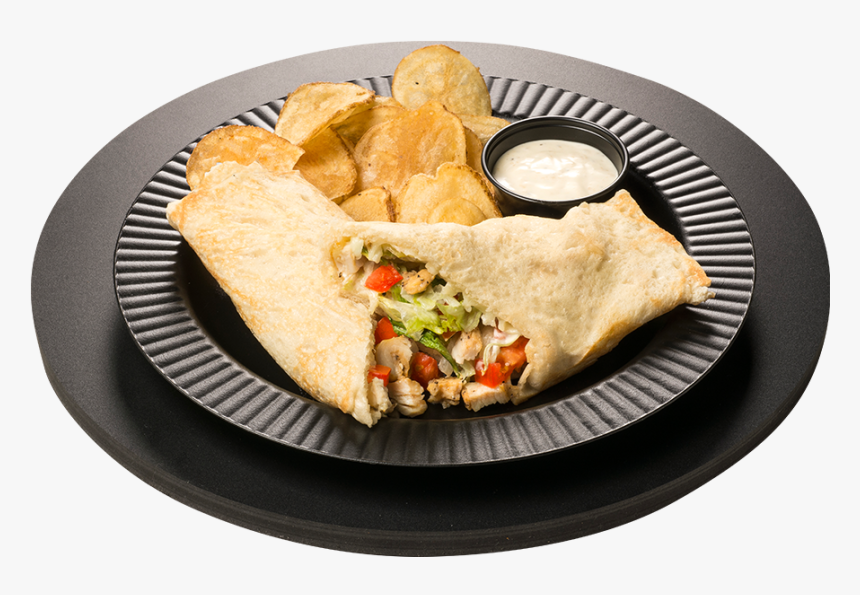 Ceasar Salad Chicken Wrap - Wrap Roti, HD Png Download, Free Download