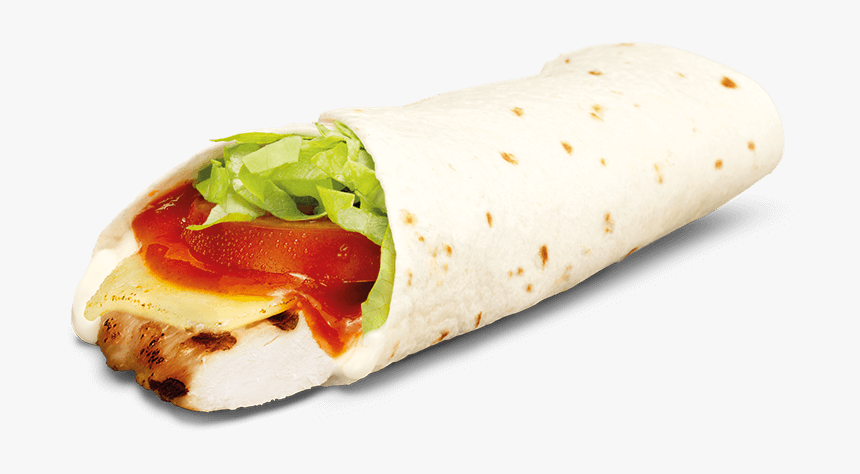 Grilled Chicken Peri Peri Wrap - Peri Peri Chicken Wrap, HD Png Download, Free Download