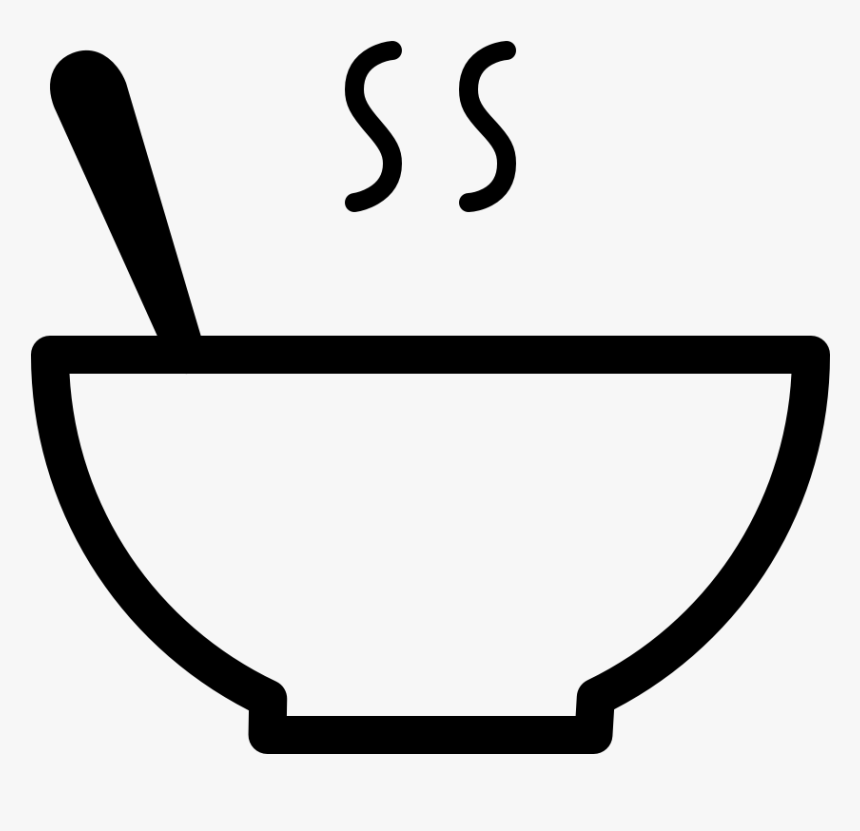 Food Bowl Soup - Cartoon Rice Bowl Png, Transparent Png, Free Download