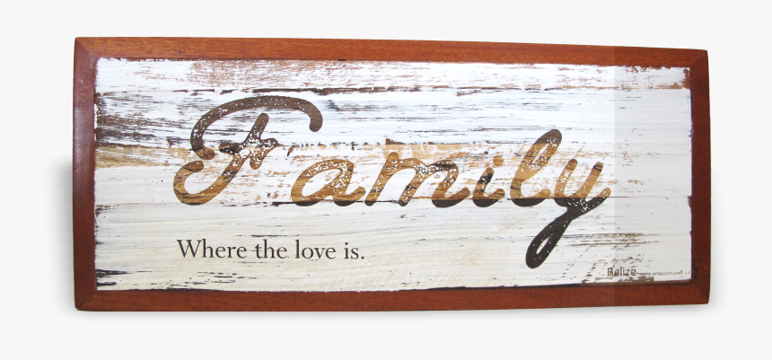 Family, Where The Love Is - Calligraphy, HD Png Download, Free Download