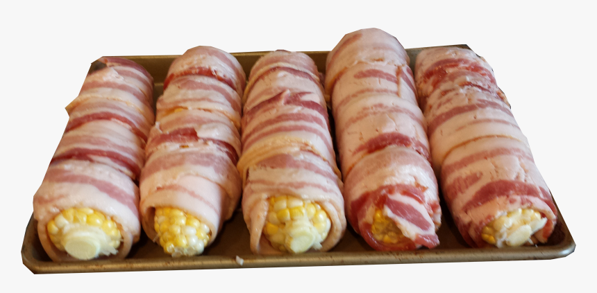 Bacon Honey Wrapped Corn On The Cob - Vegetable, HD Png Download, Free Download