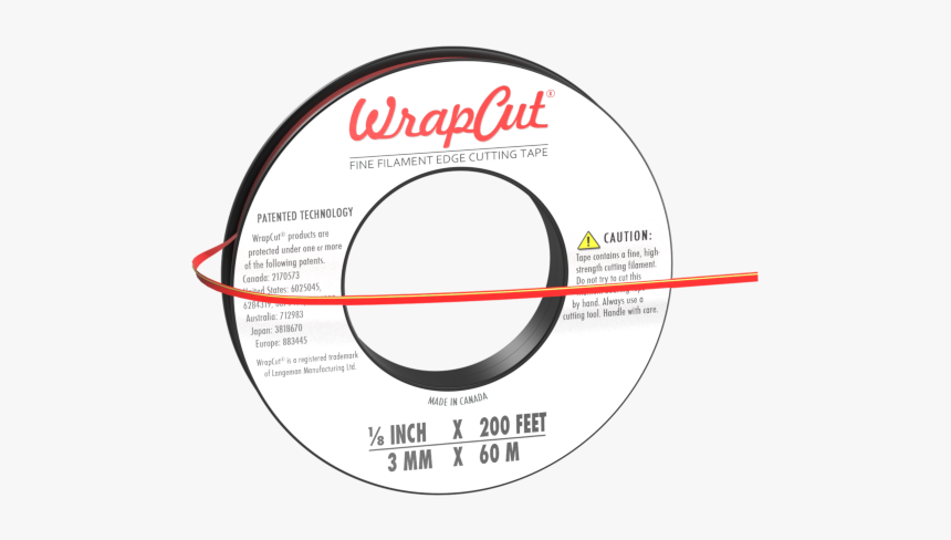 Knifeless Tape Wrap Cut - Wrap Cut Tape, HD Png Download, Free Download