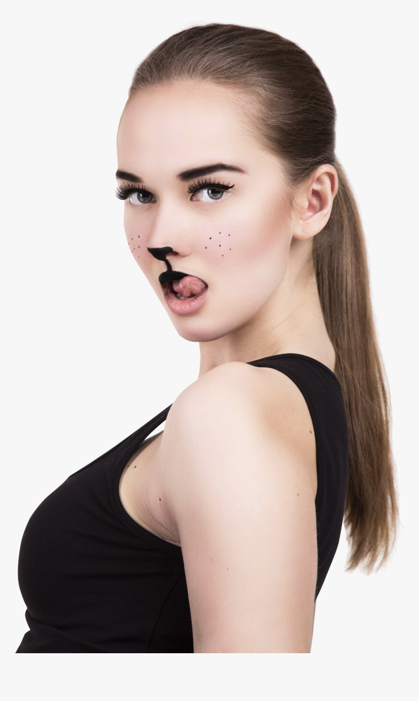 Young Cat Girl Png Image - Young Girl Png, Transparent Png, Free Download