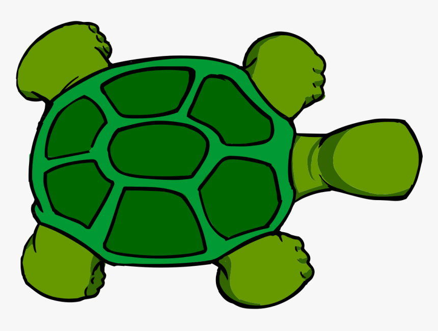 File Kturtle Top View Svg Wikimedia Commons - Tortoise Top View Clipart, HD Png Download, Free Download