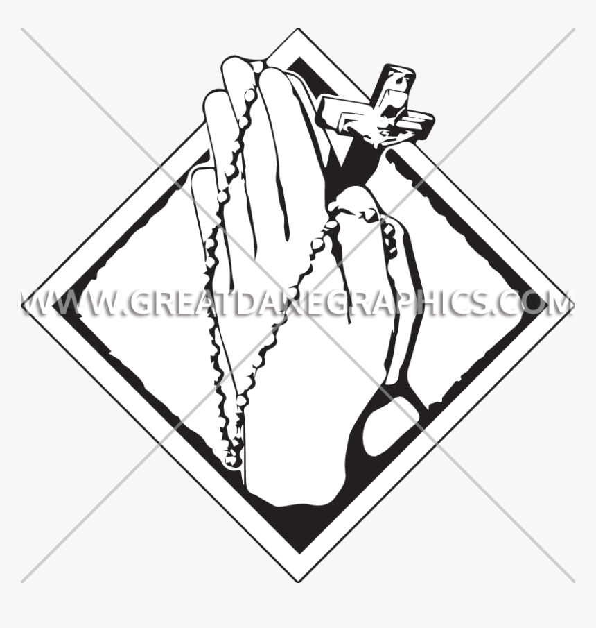 Praying Hands - Illustration, HD Png Download, Free Download