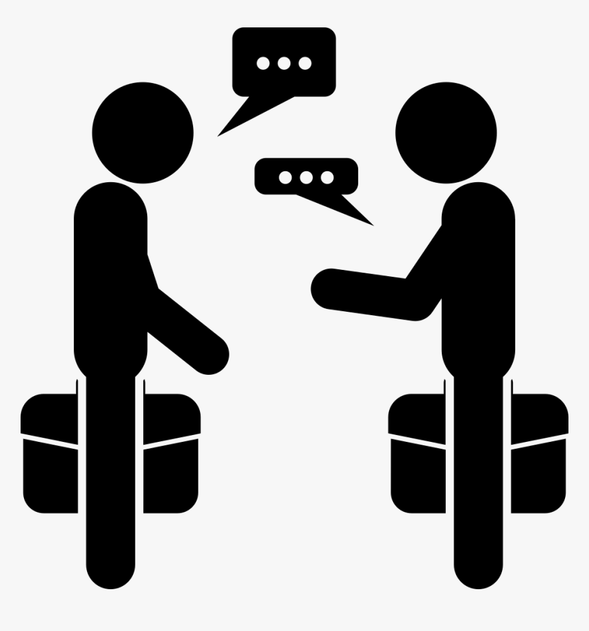 Two People Talking Icon Png , Png Download - Transparent People Talking Png, Png Download, Free Download
