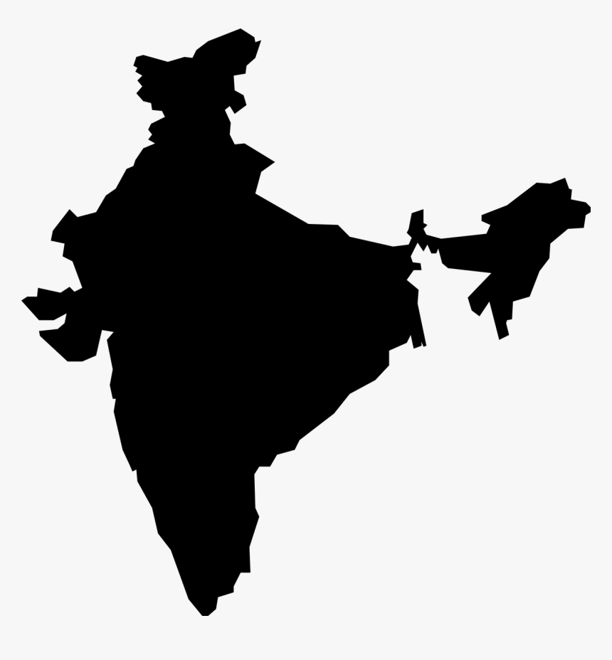 India Map Vector Png, Transparent Png, Free Download