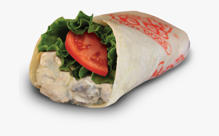 Chicken Salad Wrap - Tuna Wrap Png, Transparent Png, Free Download