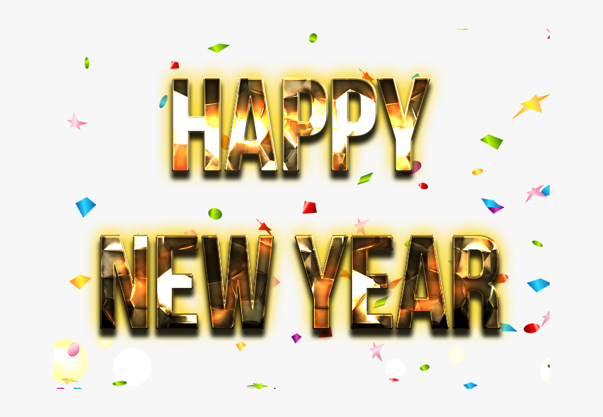 Happy New Years Png - Happy New Year All Design Png, Transparent Png, Free Download