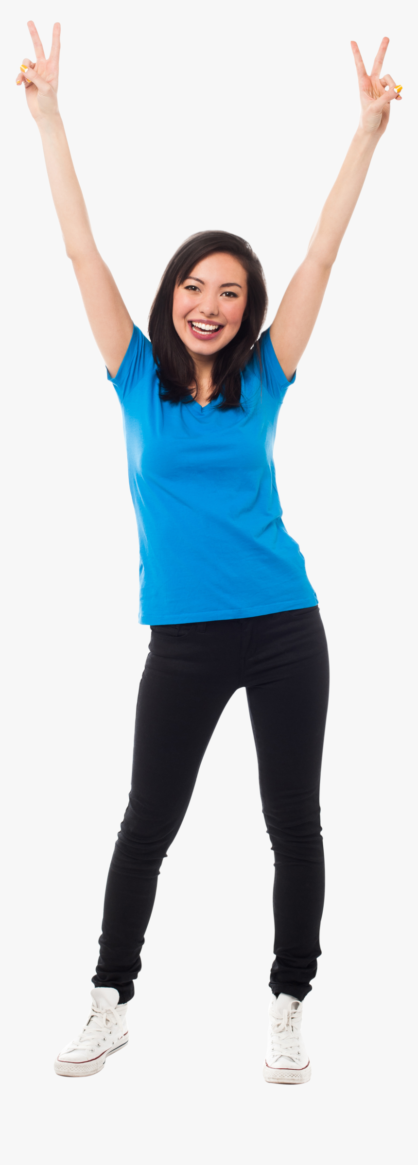 Happy Girl Png Image, Transparent Png, Free Download