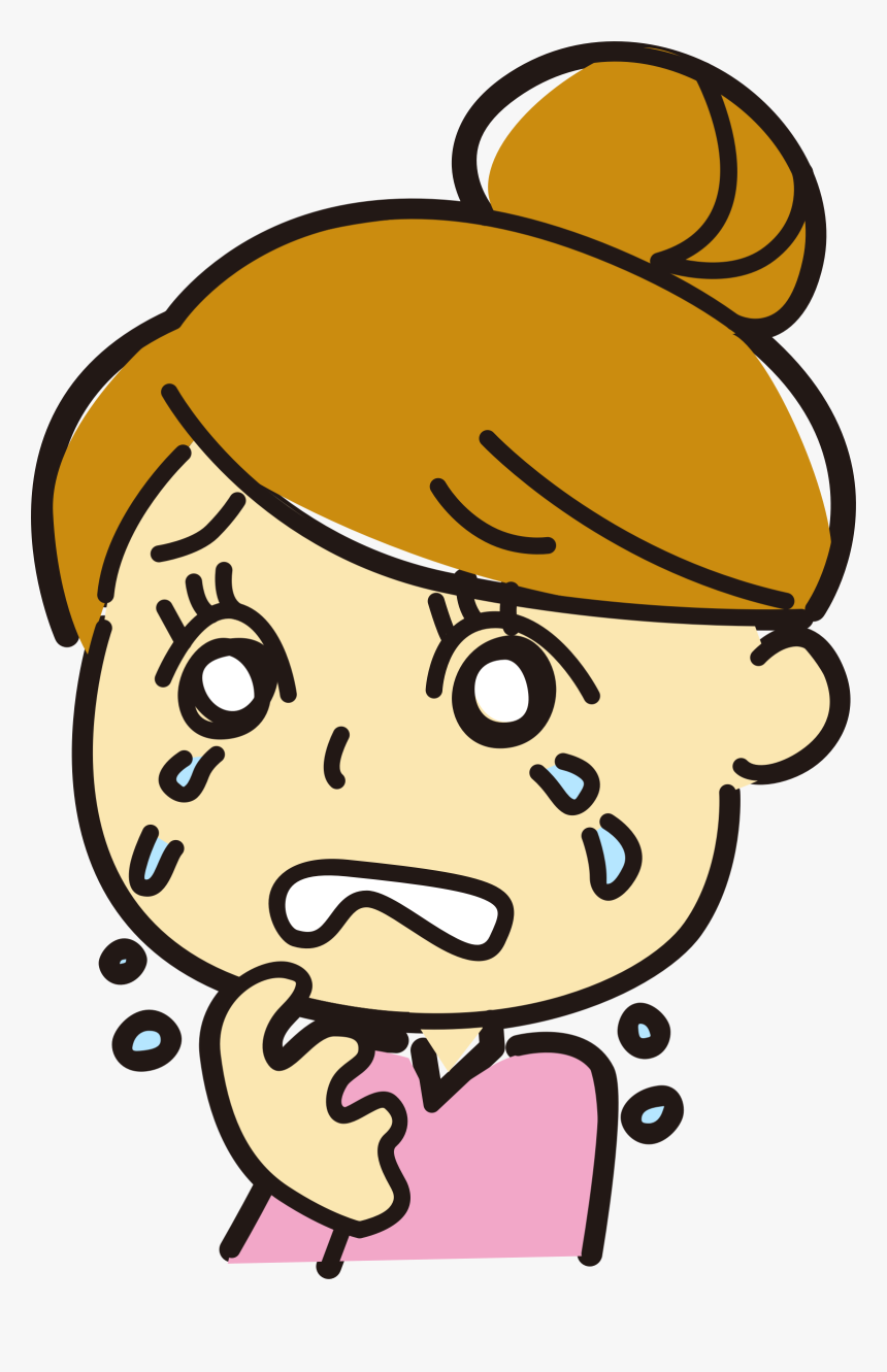 Female Big Image Png - Crying Clipart, Transparent Png, Free Download