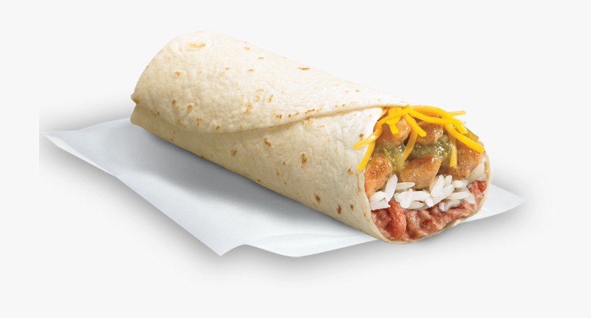 Classic Grilled Chicken Burrito Del Taco Price, HD Png Download, Free Download
