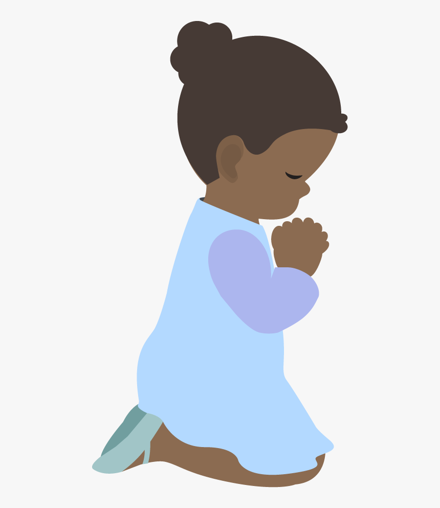 Clipart Images Of A Child Doing Prayer Clipart - Children Praying Clipart, HD Png Download, Free Download