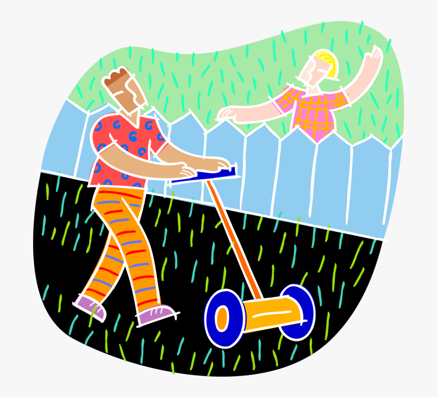 Lawnmower Vector Clip Art - Clip Art, HD Png Download, Free Download