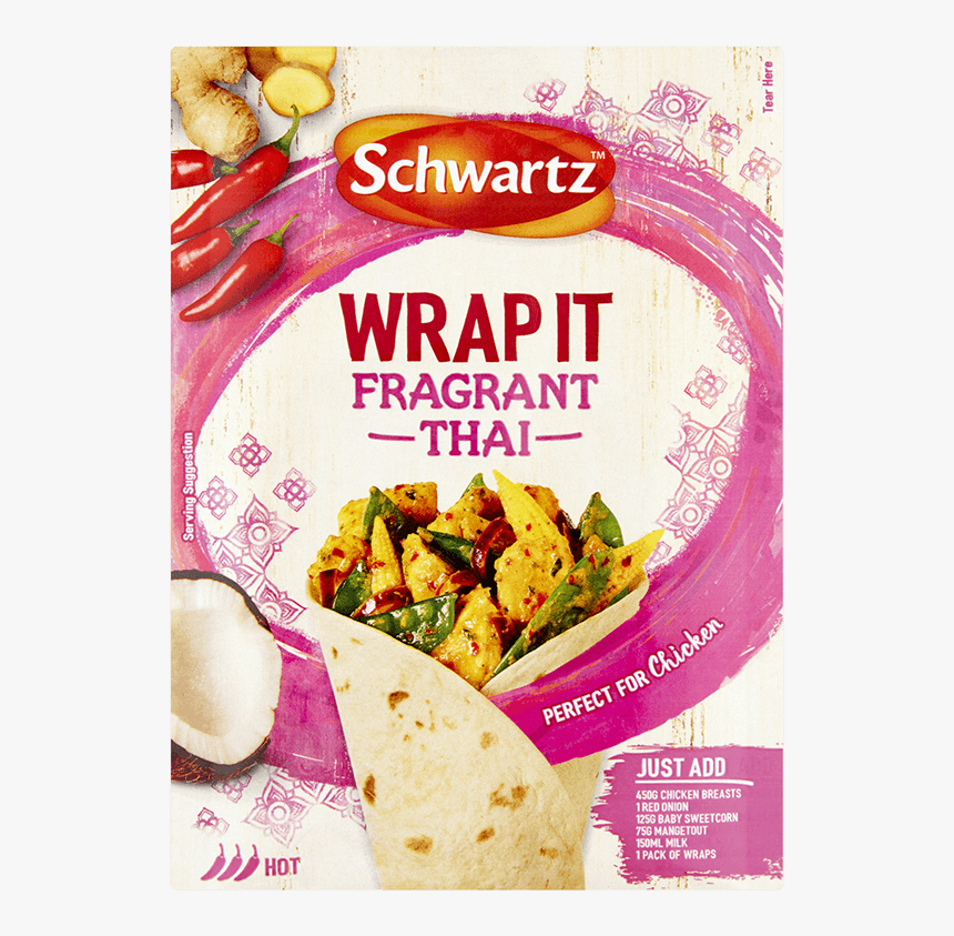 Schwartz Fragrant Thai Wrap It Recipe Mix 30g - Schwartz, HD Png Download, Free Download
